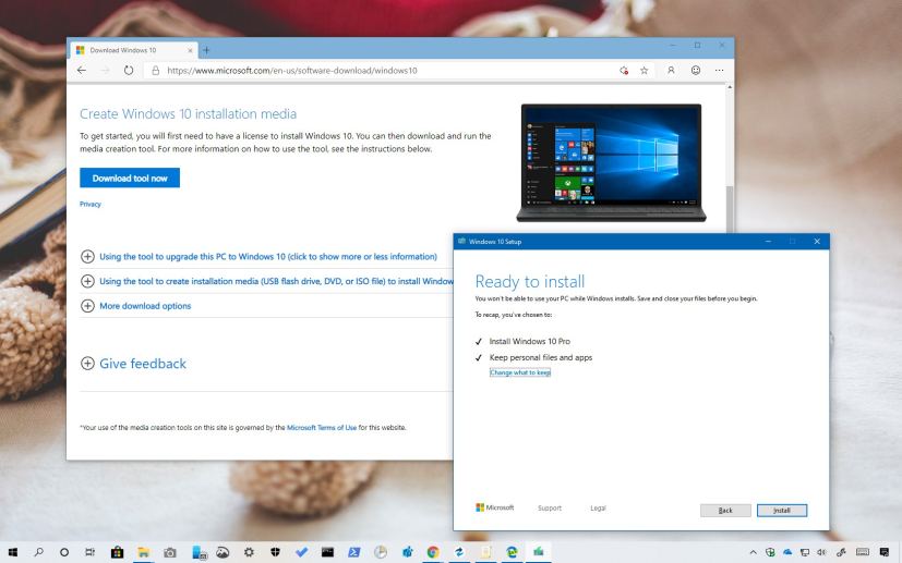 Windows 10 version 1903, May 2019 Update, Media Creation Tool download